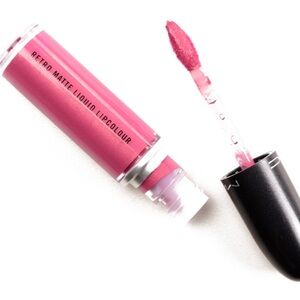 RARE | MAC Retro Matte Liquid Lipcolour | Metallic Rose | NWOB